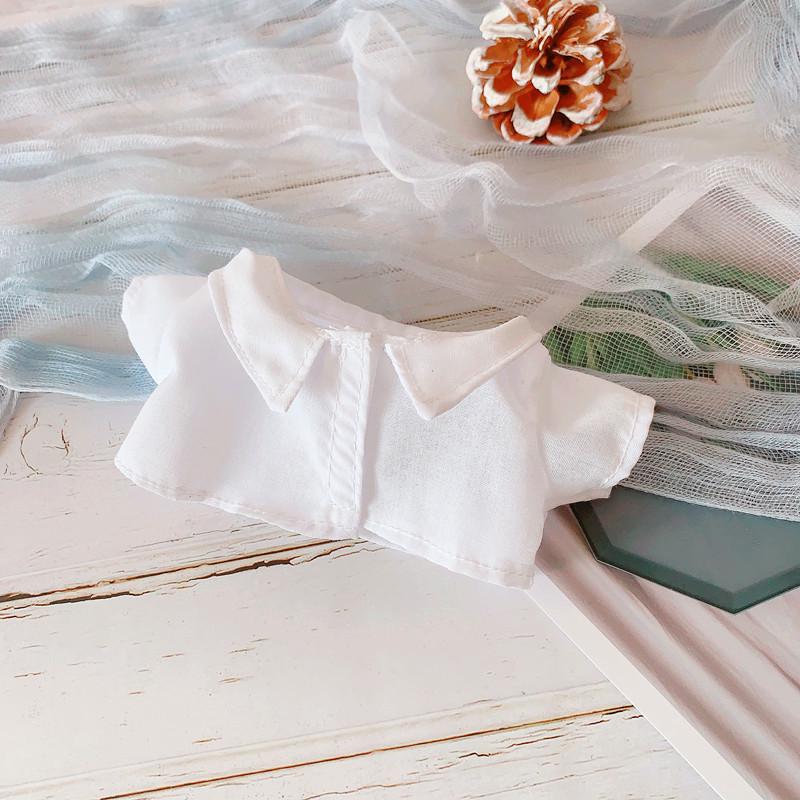 Коричневый шерстяной наряд для собаки с хлопковой рубашкой, галстуком и джинсами