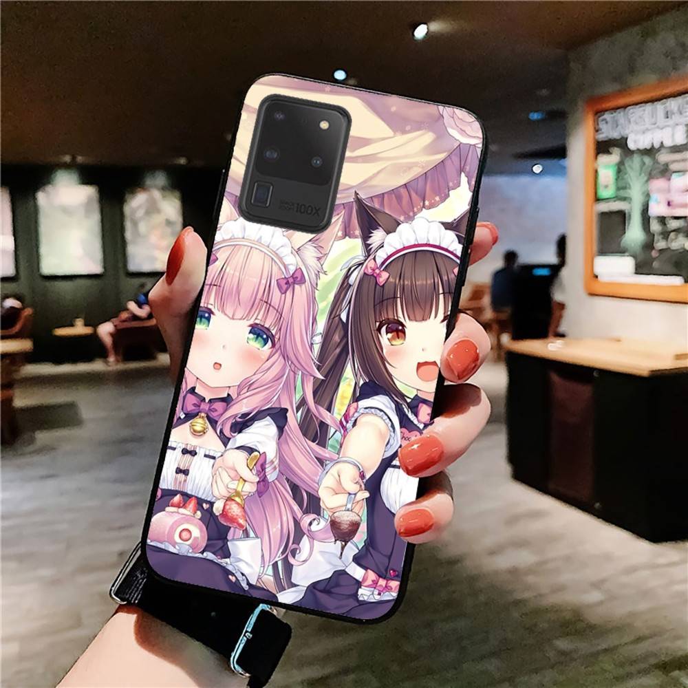 Классический Красивая Девушка NEKOAPARA Игровой Чехол Для Телефона Для Samsung S 9 10 20 21 22 23 30 23 24 Plus Lite Ultra FE S10lite Funda