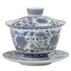 Simeitang Dehua White Porcelain Hoverable Gaiwan
