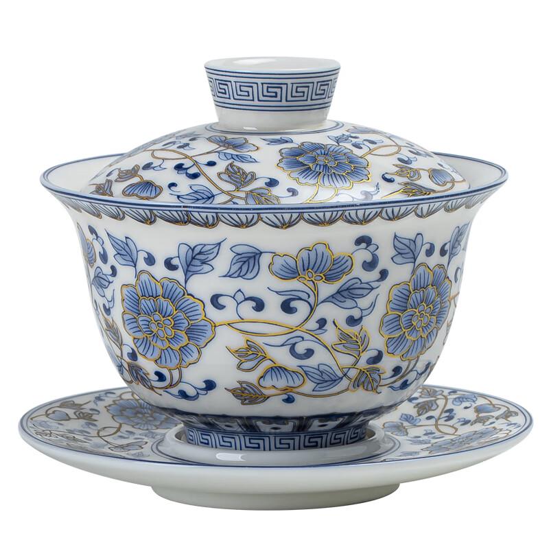 Simeitang Dehua White Porcelain Hoverable Gaiwan