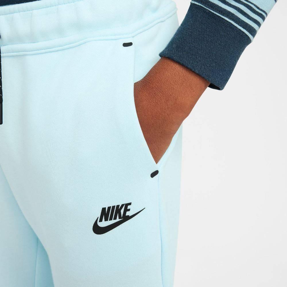 Nike Sportswear Tech Fleece Moderate Full Length Pants All Blue Kids' HV5869-474