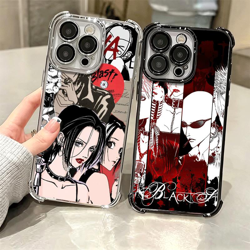 Мягкий чехол для телефона с изображением Наны Осаки из аниме для iPhone 15 16 17 Air 14 Pro Max 16E Plus 13 12 Mini, с покрытием, противоударный Fundas