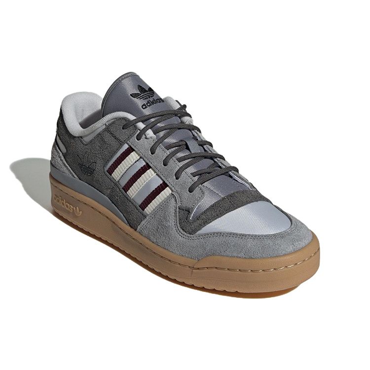 Hikari Shibata x adidas Forum 84 Low Solid Grey Gum Unisex Sneakers Light-Solid-Grey IG4128