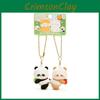 Animal Cute Delightful Themed Magnetic Keychains Unique Resin Keychain Set Gift