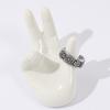 Cross Trendy Ring Hip-hop Punk Style Versatile Boyfriend Style Open Ring