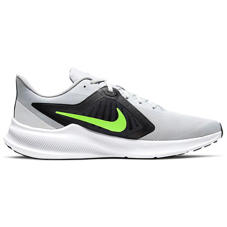 Nike Downshifter 10 Grey / Black / Green (Unisex) Running Shoes CI9981 005