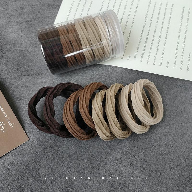 Высокоэластичная, нежная к волосам, утолщенная, минималистичная, прочная, большая резинка для волос