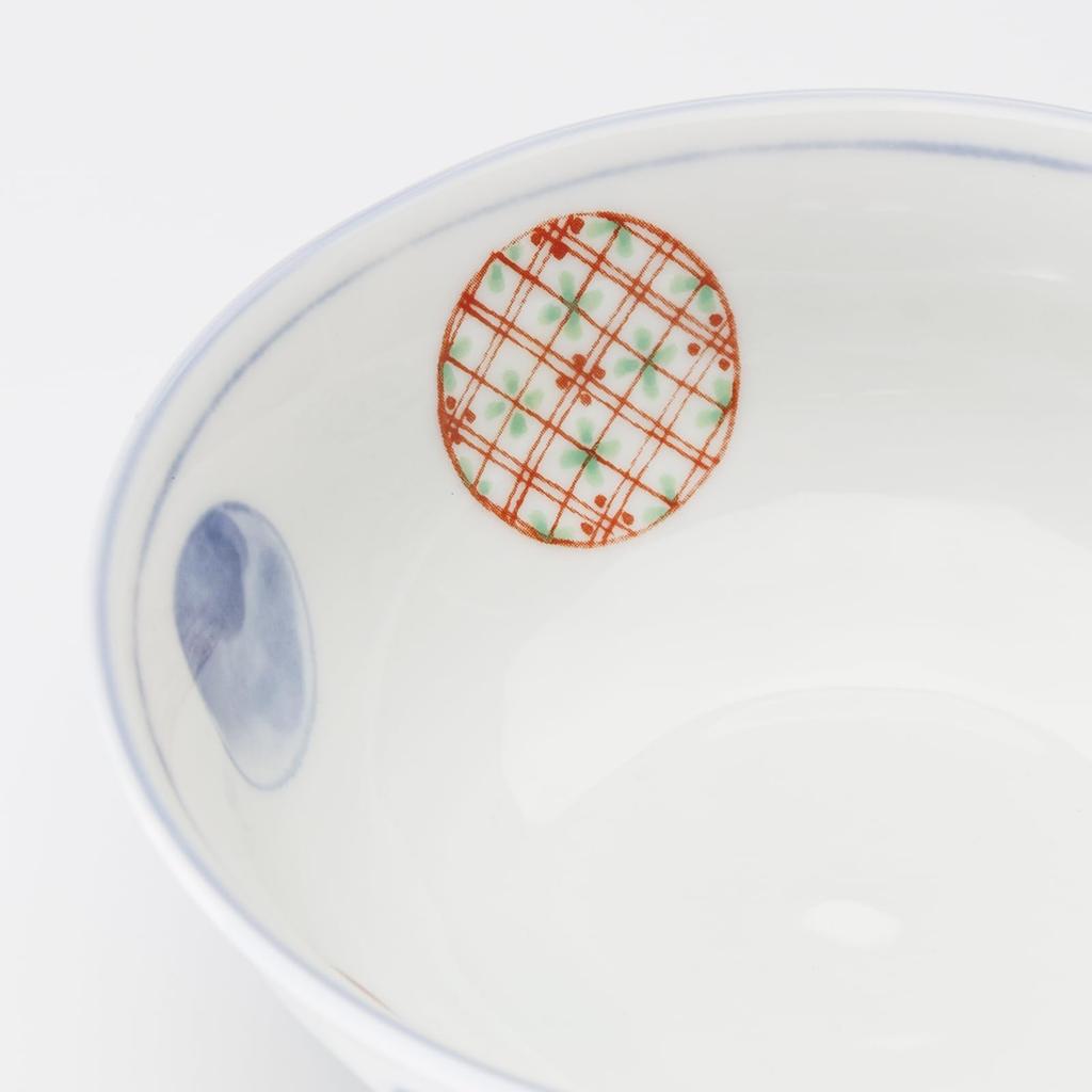 Mino Ware Dinnerware Set of Small 12cm Microwave and Dishwasher Made in Product Number 564624 "Nishikimarumon" 5, Bowls, Plates, Approx. Diameter,