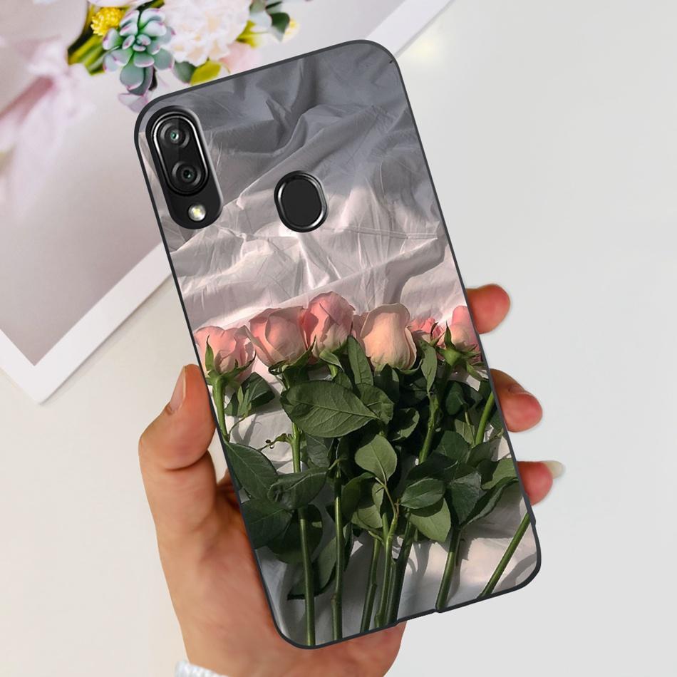 For ZTE Blade V10 Vita Cute Panda Cartoon Case For Zte Blade V10 2019 Blade V10vita Soft TPU Black Silicone Phone Cases