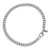 KJ Phiten [Limited Edition] Titanium Anklet, Curb Chain, Length 23-27cm (23cm), Width 5.6mm, Hypoallergenic, Made In Japan, Sports