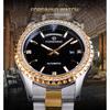 Forsining Men's Fashion Casual Vintage Rhinestone Watch Mechanical Watch
