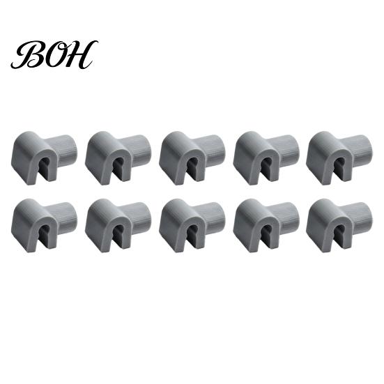 3D Printed PLA Mounting Bracket Pull-Out Trash Can Connector, Durable Garbage Bin Rack Replacement Clip for Pull Out Repair Parts, Waste Container