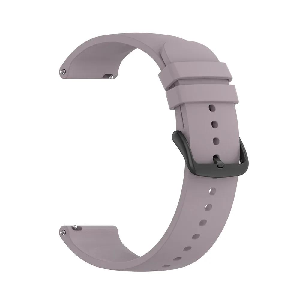 20mm 22mm Watchband Silicone Strap for Samsung Galaxy Watch 7/6/5/4 44/40mm 6 4Classic Gear S3 Band Bracelet for Huawei GT3 4Pro