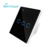 Умный WiFi сенсорный выключатель Micro-Link с голосовым управлением для функций таймера, совместимый с Google Assistant и Alexa