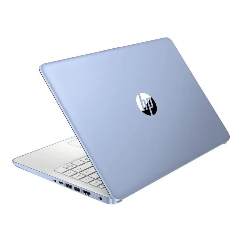 HP 14-inch HD Laptop with Microsoft Office and 1TB Cloud Storage (1 Year Warranty) | 4GB RAM | 128GB SSD & 128GB Portable SSD | Intel 4-Core CPU (Beat