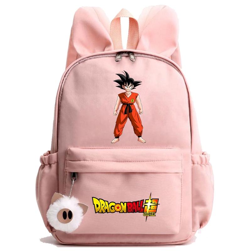 Аниме Dragon Ball Сумка Большая вместимость Подросток Девочки Мальчик Дышащий Рюкзак Назад В Школу Сумка Для Книг Мужчины Женщины Досуг Дорожная Сумка Повседневная Сумка День Рождения