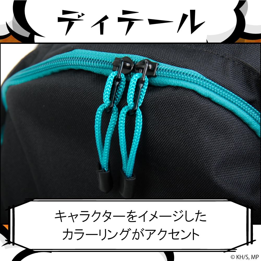 Рюкзак Hero Academia x OUTDOOR с значком-пуговицей ODHA04 Черный [Мои ПРОДУКТЫ]