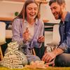 Yousheng Dating Blocks Tower Set Adults Challenges Stackable Building Blocks Set Block Tower Stacking Game for Couples Date Night