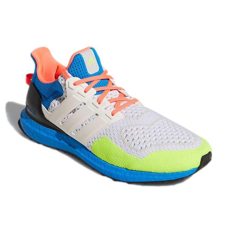 Adidas Кроссовки UltraBoost 1.0 DNA Nerf Мужские Белый Меловой-Белый Солнечно-Желтый GX2944