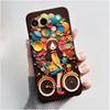 Чехол для телефона TCL T-Mobile Revvl 8 T Phone 3 Чехол Роскошный Милый Любовь Кролик Забавный Черный ТПУ Мягкий Силикон Защитная Задняя Крышка