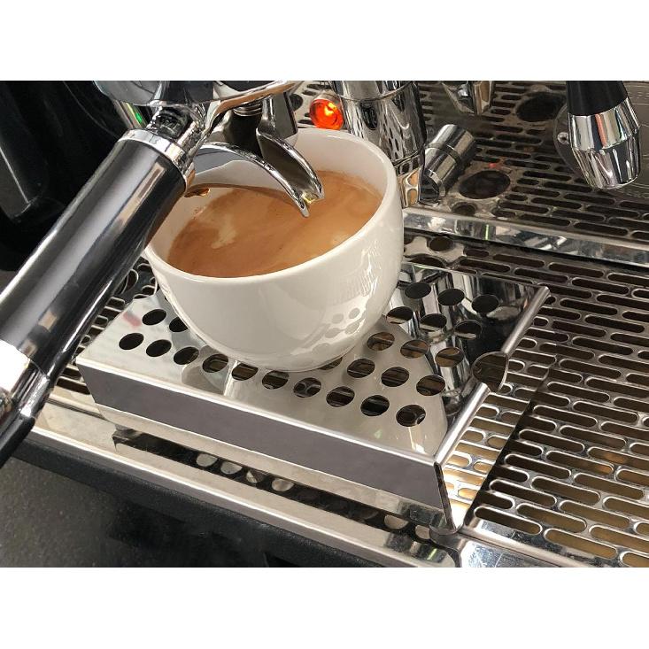 YOLOYO Поддон для капель кофе, Подставка-подъемник для эспрессо-чашки, Держатель-подъемник для эспрессо-кружки из высококачественной нержавеющей стали для эспрессо-машин, Высота 40 мм