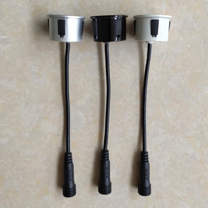 Auto Parking Sensor Opening Diameter 25mm Car Assist System Ultrasonic Front Back Cable 0.11m Reversing Radar Detector SteelMate