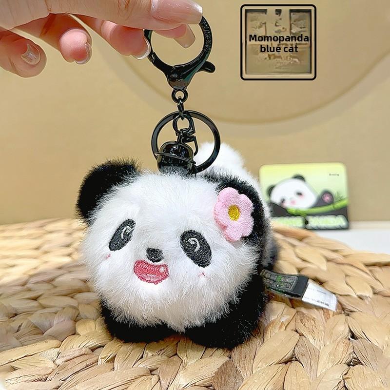 Cartoon Plush Keychain With Aromatherapy For Bag Decoration