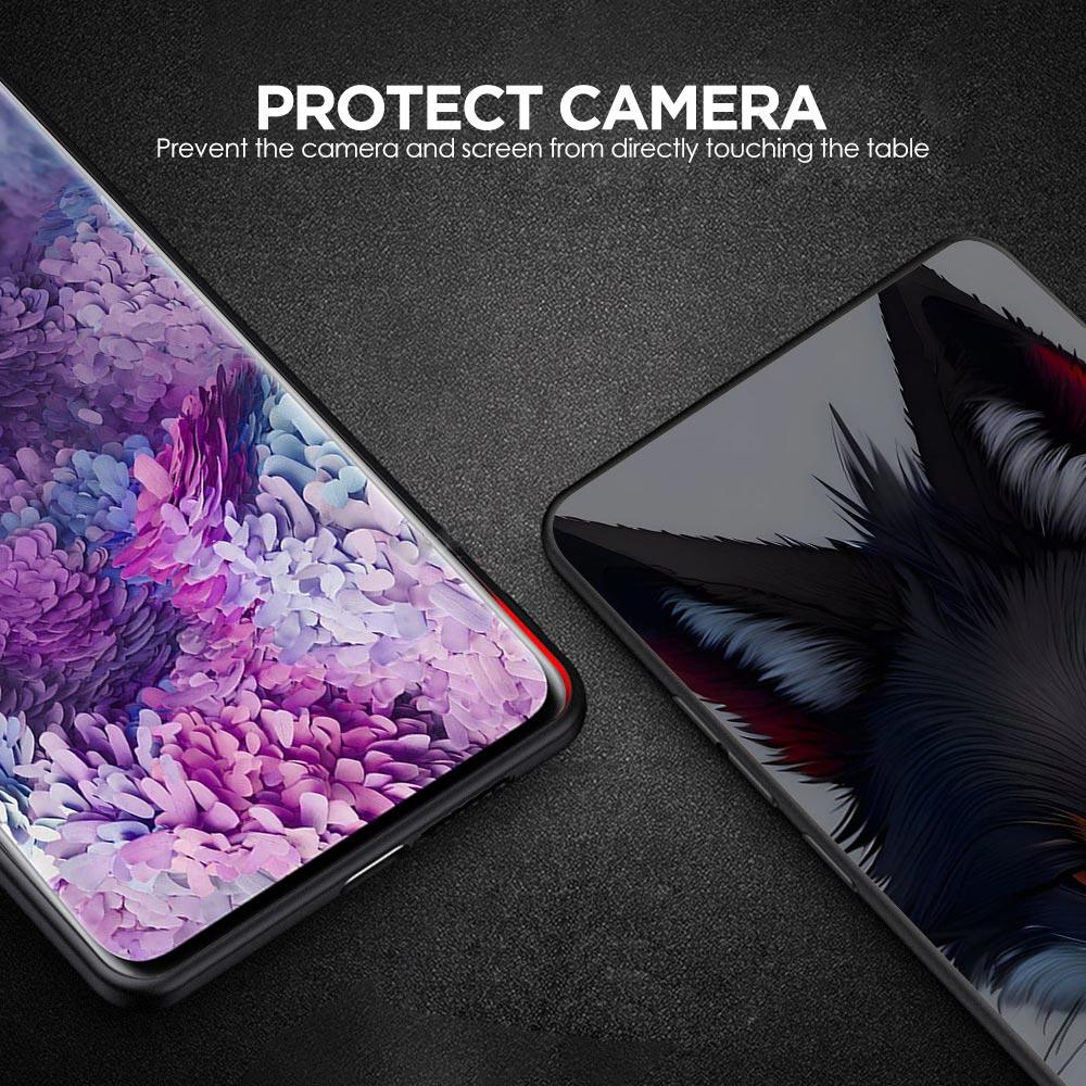Чехол для телефона Красная Лиса для Samsung Galaxy A55 A35 A17 A07 A15 A13 A25 A51 A71 A72 A73 A32 A52 A52S A41 5G Мягкий ТПУ Чехол Fundas Capa