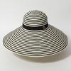 with Windproof Strap Women Striped Fisherman Hat Solid Color Sunshade Hat Bucket Hat  Camping