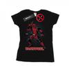 Marvel Womens/Ladies Deadpool Gun Sword Burst Cotton T-Shirt