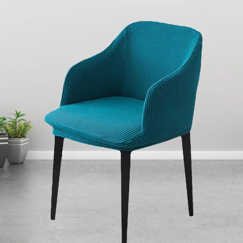 Чехол для кресла Polar Fleece Wingback King Back Chair Cover Hotel And Home Party Bankcase Home 1/2/4/6PCS