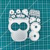Cute Owl Metal Cutting Dies Stencil for DIY Scrapbooking Photo Album Embossing Paper Cards Crafts Diecuts