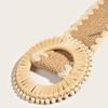 Woven Boho Straw Weave Belt Colorful Ethnic Style Waistband Bohemian Style Belt  Dress Decoration