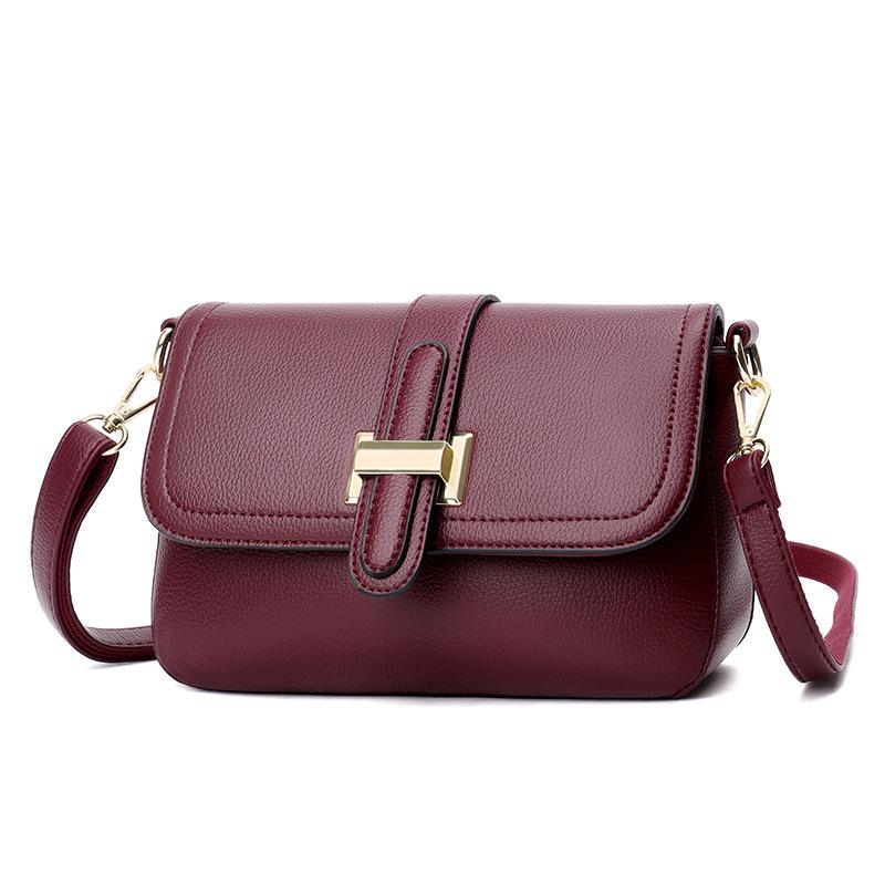 Women's Bag 2025 New Fashion Small Square Bag Simple Solid Color Shoulder Bag Armpit Bag Women's Crossbody Bag