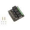 4-канальный релейный HAT для Raspberry Pi, 4-канальный релейный модуль для проектов домашней автоматизации и IoT, Совместим с Pi 4B/3B+/Zero
