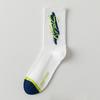 5 Pairs of Men's Summer Thin Wearable Cotton Deodorant Sweat Absorption Mesh Breathable Tube Socks