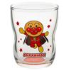 Otsuka Glass "Let's Go! Anpanman" Good Child Glass, Easy-to-Hold Juice Cup, 130ml, Children's Tableware, Anpanman Goods, Transparent, 6786-600-1P