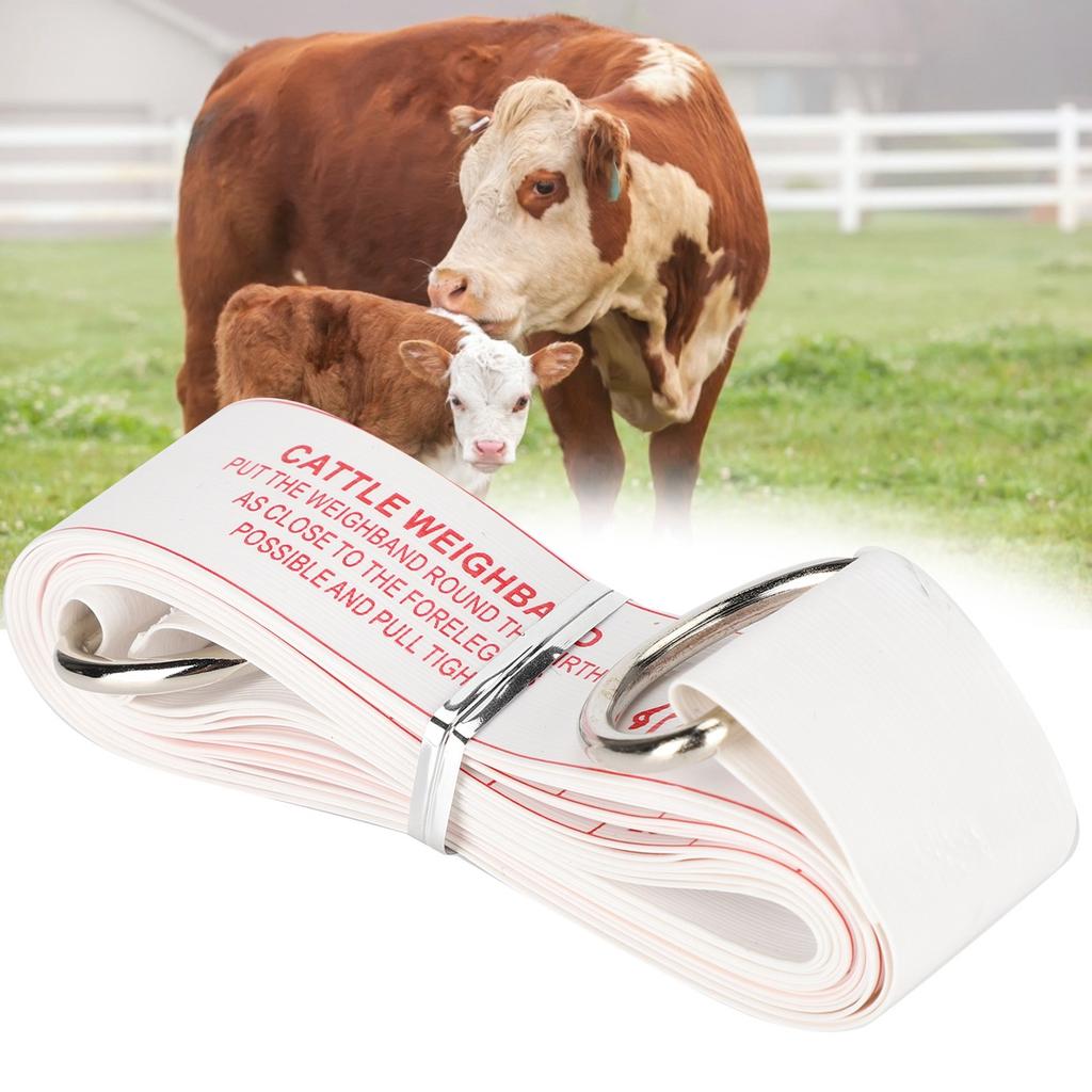 Cattle Tape Measure Bust Weight Contrast Ruler Soft Body Measuring Ruler for Farm Supplies
