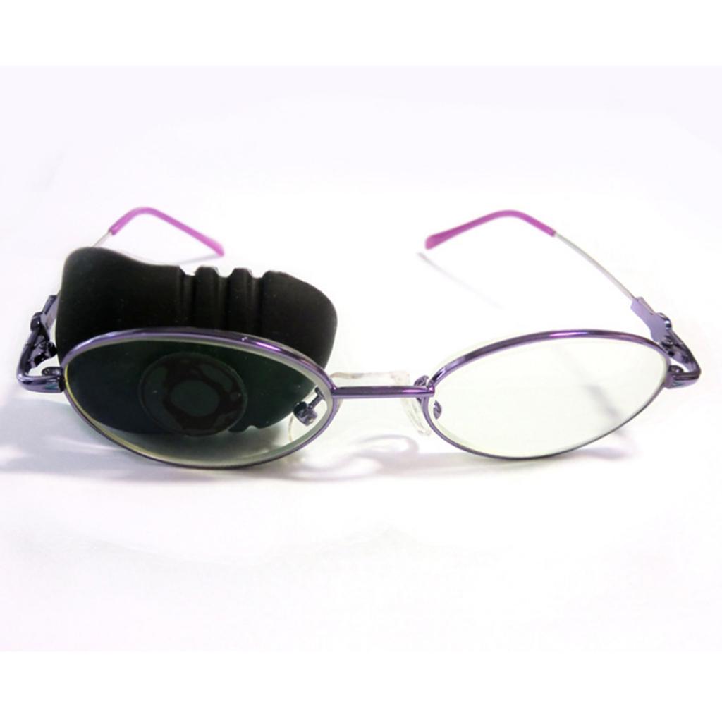 Многоразовые вакуумные повязки, пластыри для очков для детей с ленивым черным