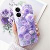 For Vivo V60 Lite 4G 5G Cute Flower Butterfly Cat Painted Case For Vivo V60 V60lite V2530 V2511 Soft Silicone TPU Phone Cases