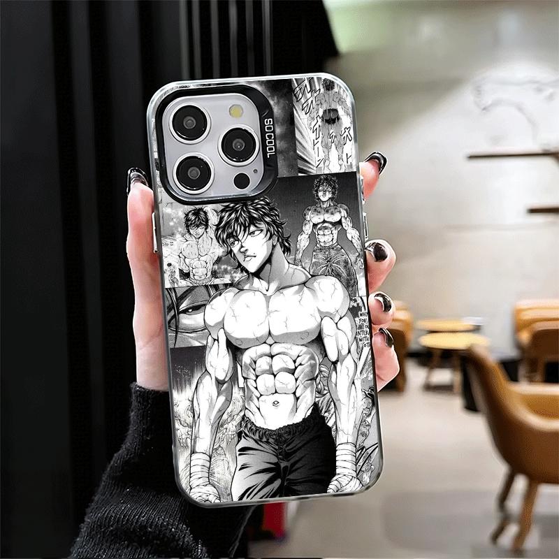Мягкий чехол для телефона Baki the Grappler Anime для iPhone 15 16 17 Pro Max 17Air 16E 14 Plus 13 12 Mini Ударопрочный чехол Задняя крышка