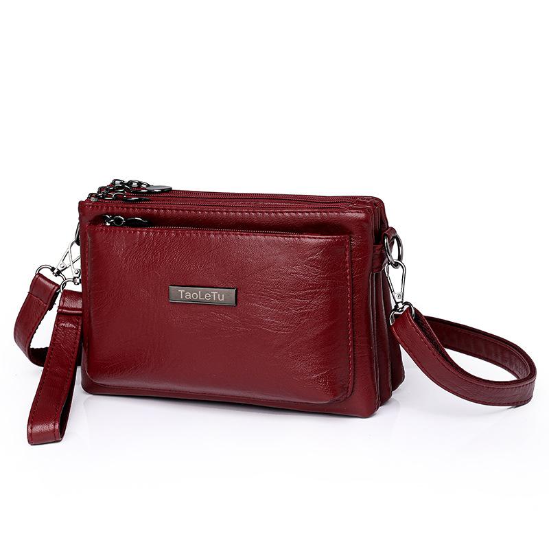 Женская сумка многослойная сумка на руку сумка для мелочи женская косая сумка-конверт через плечо