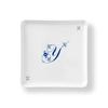 Импортная квадратная тарелка Royal Copenhagen из коллекции Alphabet 20x20см 1073775 [Обычный продукт] "Y"