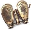 R & J Antique Beck Ltd London 1857" Латунный морской бинокль