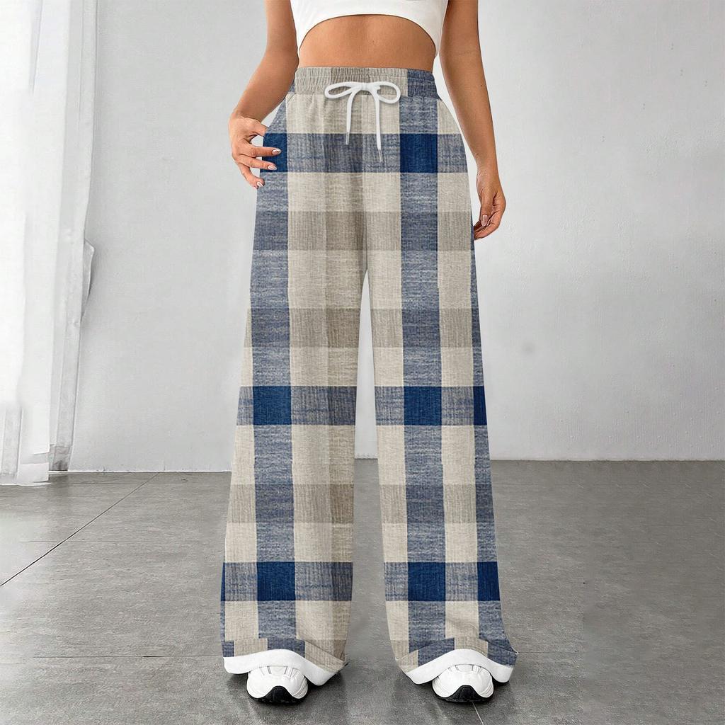 Женские модные свободные повседневные спортивные брюки с завязками и закрытой талией, повседневные брюки