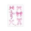 Leopard Print Valentine Day Kiss Lip Stickers Disposable Makeup Stickers  Men Women