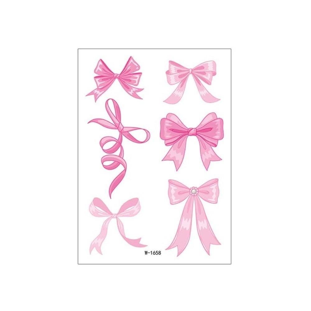 Leopard Print Valentine Day Kiss Lip Stickers Disposable Makeup Stickers Men Women