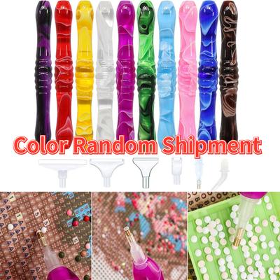 5D Смола Алмазная картина Ручка Сверло Ручки Вышивка крестом DIY Craft Nail Art Аксессуары для алмазной живописи