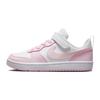 Court Borough Low Pink Foam White Kids Sneakers DV5457-105