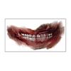 Temporary Tattoo Easy To Use Eco-friendly Waterproof Fun Painless Body Art Tool Paper Halloween Horror Mouth Tattoo for Masquerade